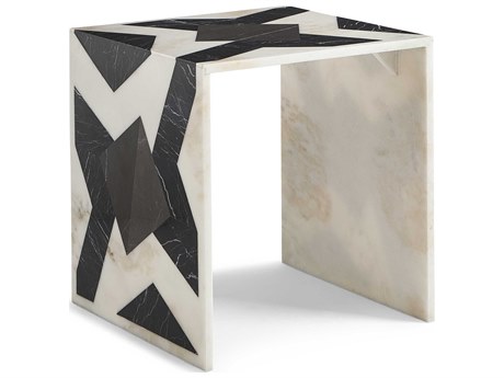 Maitland Smith Square Marble End Table