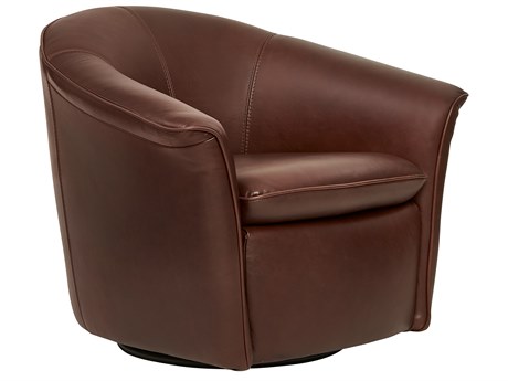 Maitland Smith Scoop Swivel Chair