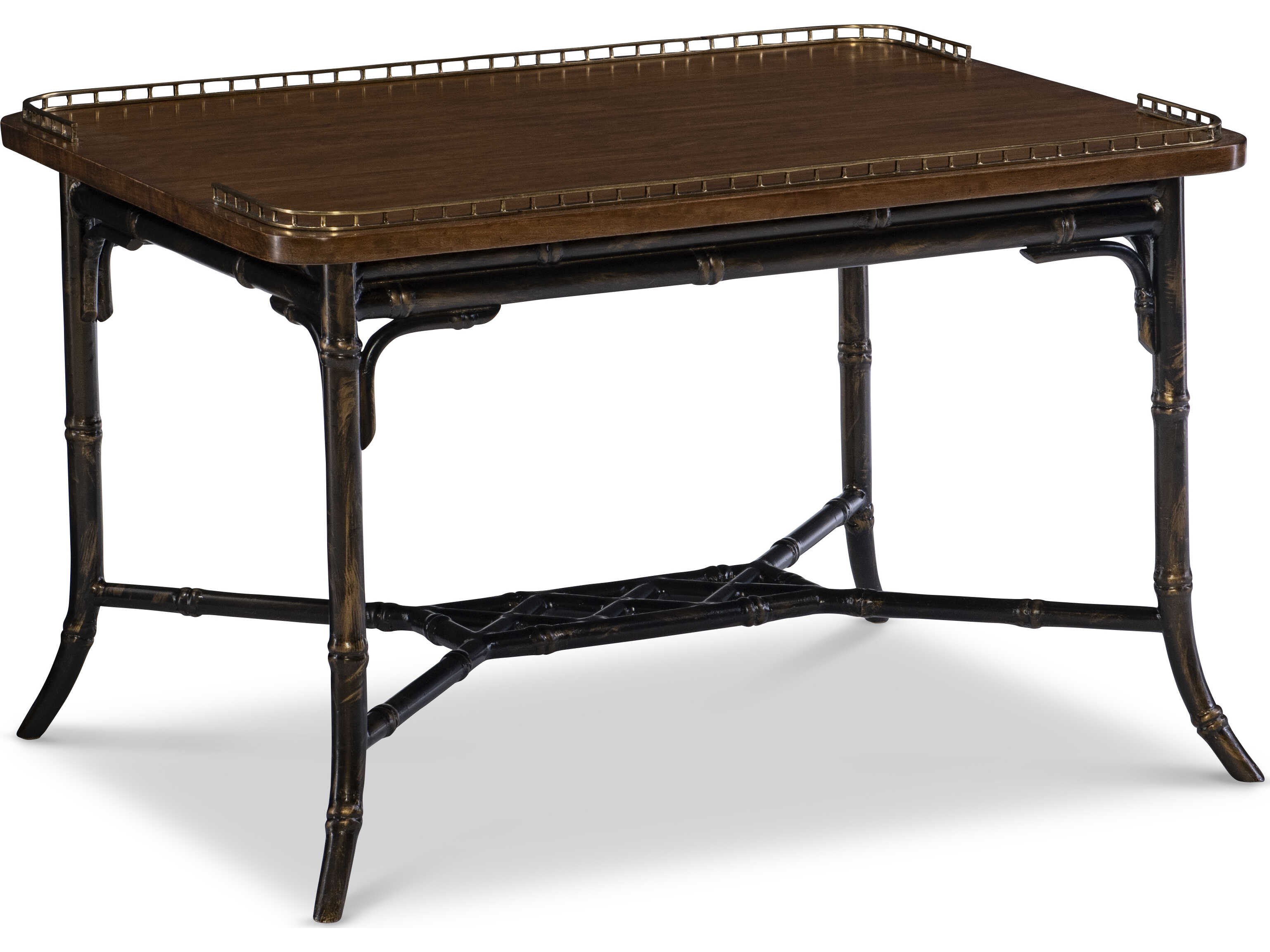 Maitland Smith Mg Rectangular Wood Coffee Table