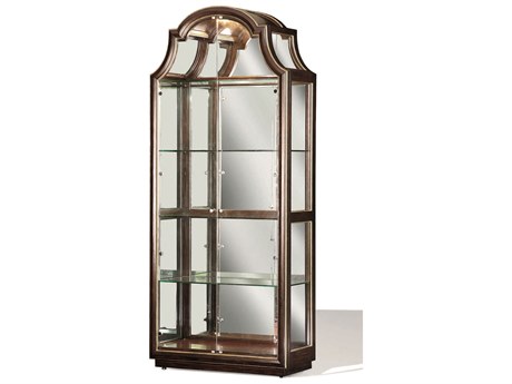 Maitland Smith Bolero Beech Wood Bombay Display Cabinet