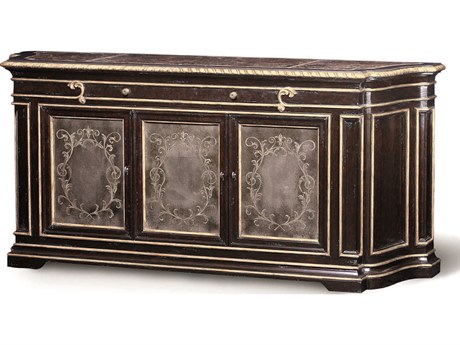 Maitland Smith Piazza San Marco 90" Beech Wood Old World Orleans Versailles Credenza Sideboard