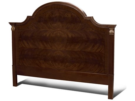 Maitland Smith Fluted Mahogany King Headboard