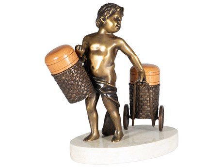 Maitland Smith Salt And Pepper Sculpture