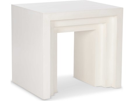 Maitland Smith Aries Square Wood End Table