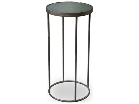 Maitland Smith Spot Accent Table With Mirror Top