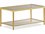 Maitland Smith Jinx 40" Rectangular Glass Nickel Finished Cocktail Table  MSHM1015C