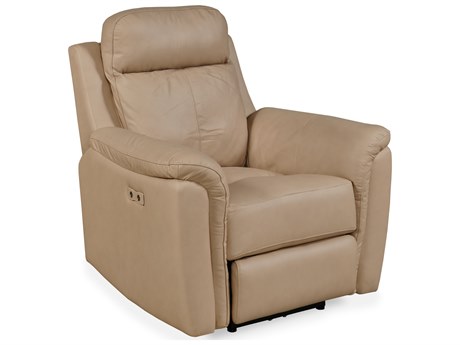 Maitland Smith Boca Power Recliner-Lennox Creme