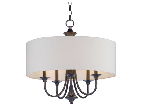 Maxim Lighting Bongo 5-Light Oil Rubbed Bronze Drum Chandelier