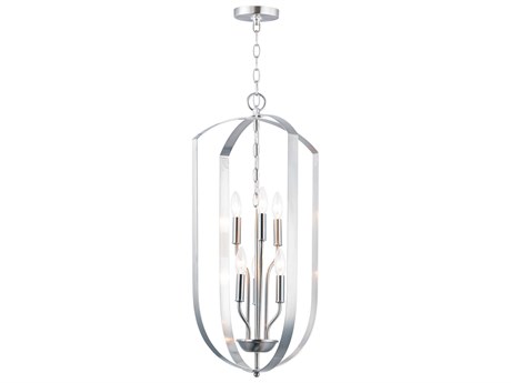 Maxim Lighting Provident 6-Light Satin Nickel Chandelier