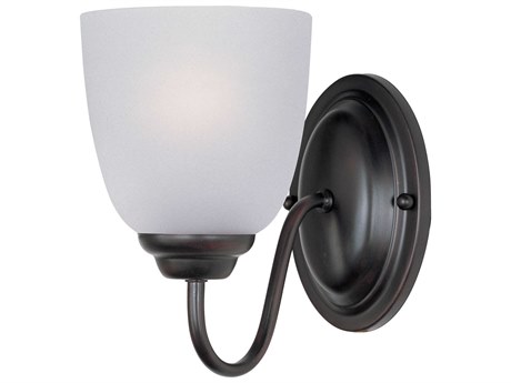 Maxim Lighting Stefan Oil Rubbed Bronze Glass Wall Sconce