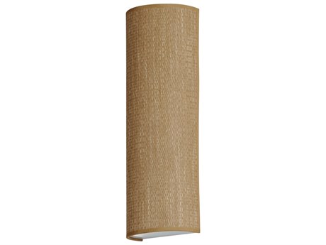 Maxim Lighting Prime 1-Light Grasscloth Brown LED Wall Sconce