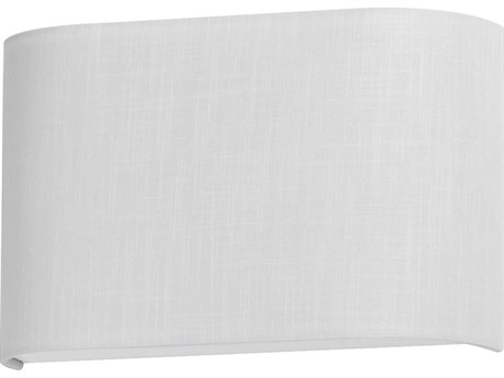 Maxim Lighting Prime 1-Light White Linen Wall Sconce