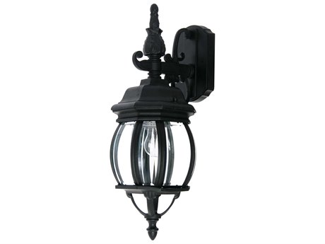 Maxim Lighting Crown Hill & Clear Glass Outdoor Wall Light
