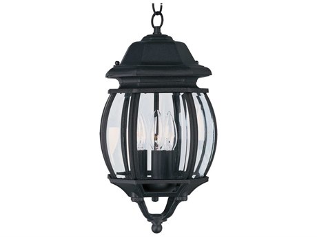 Maxim Lighting Crown Hill & Clear Glass Outdoor Hanging Light