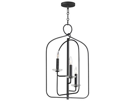 Maxim Lighting Madeira 3-Light Anthracite Black Pendant