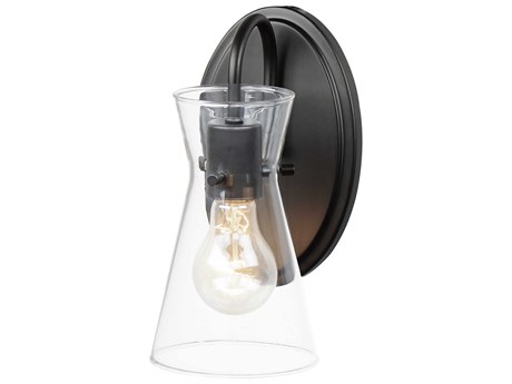 Maxim Lighting Ava 1-Light Black Wall Sconce