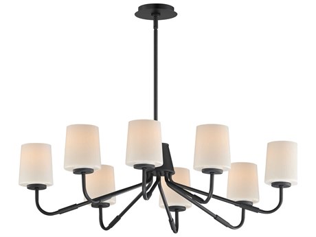 Maxim Lighting Durham 8-Light Black Chandelier