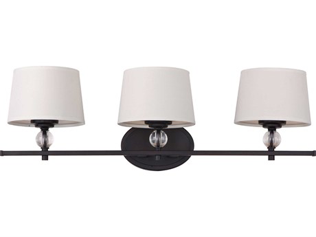 Maxim Lighting Rondo 3-Light Oil Rubbed Bronze Vanity Light