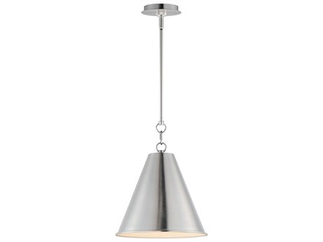 Maxim Lighting Veritas 1-Light Satin Nickel Mini Pendant