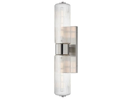Maxim Lighting Kasbah 2-Light Satin Nickel Wall Sconce