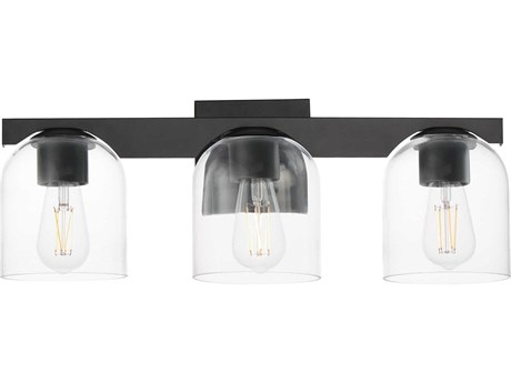 Maxim Lighting Scoop 3-Light Black Vanity Light