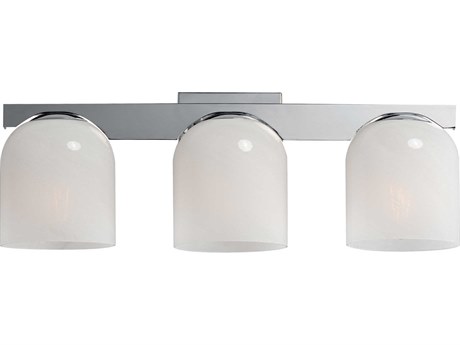 Maxim Lighting Scoop 3-Light Polished Chrome Vanity Light