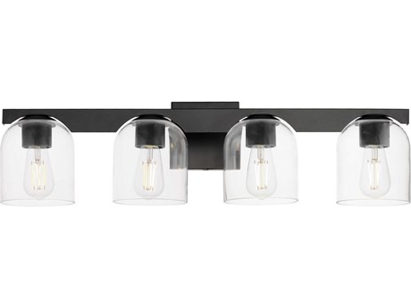 Maxim Lighting Scoop 4-Light Black Vanity Light