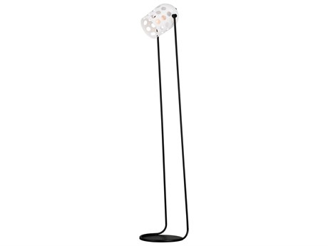 Maxim Lighting Dottie Black Floor Lamp