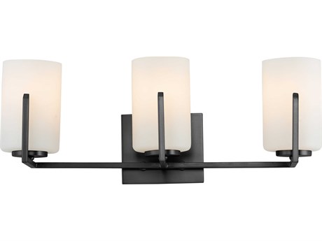 Maxim Lighting Dart 3-Light Black Vanity Light