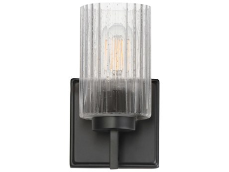 Maxim Lighting Rigata 1-Light Black Wall Sconce