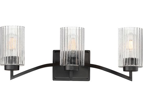 Maxim Lighting Rigata 3-Light Black Vanity Light