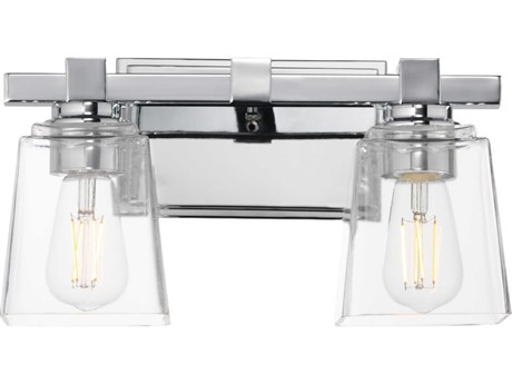 Maxim Lighting Cubos 2-Light Polished Chrome Vanity Light