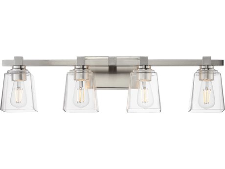 Maxim Lighting Cubos 4-Light Satin Nickel Vanity Light