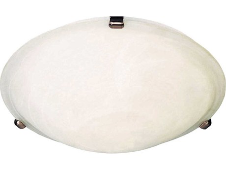 Maxim Lighting Malaga 2-Light Oil Rubbed Bronze Glass Bowl Flush Mount