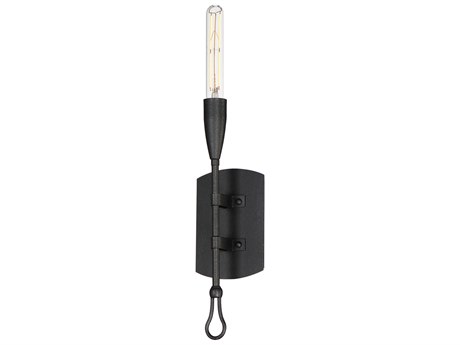 Maxim Lighting Pioneer 1-Light Anthracite Black Wall Sconce