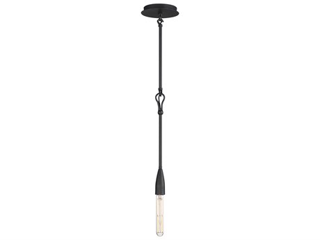 Maxim Lighting Pioneer 1-Light Anthracite Black Linear Mini Pendant