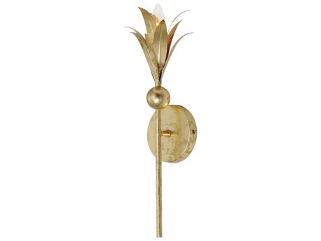 Maxim Lighting Paloma 1-Light Gold Leaf Wall Sconce