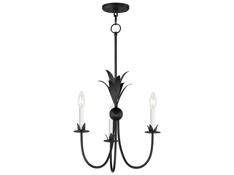 Maxim Lighting Paloma 3-Light Anthracite Black Candelabra Chandelier