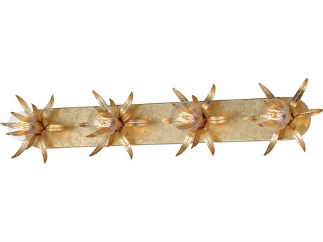 Maxim Lighting Paloma 4-Light Gold Leaf Vanity Light