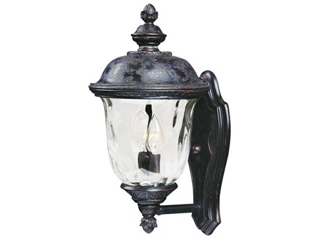 Maxim Lighting Carriage House DC & Water Glass Incandescent Outdoor Wall Light