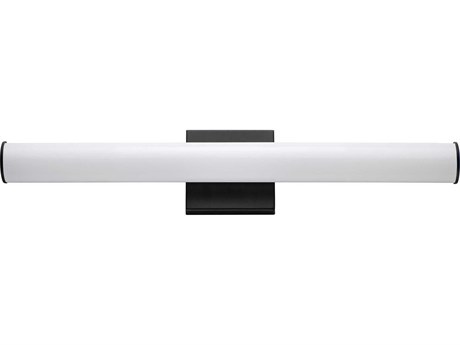 Maxim Lighting Rail 1-Light Black LED Vanity Light