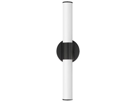 Maxim Lighting Tubo 1-Light Black Vanity Light