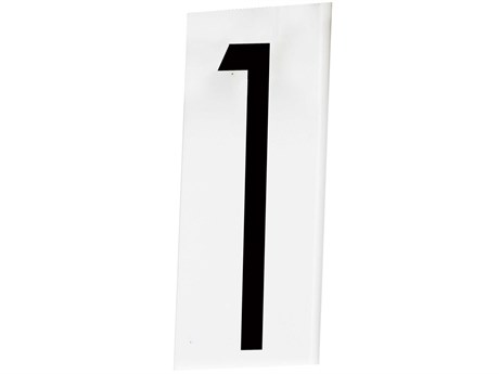 Maxim Lighting Address Singleton House Number-1 Wall Plate