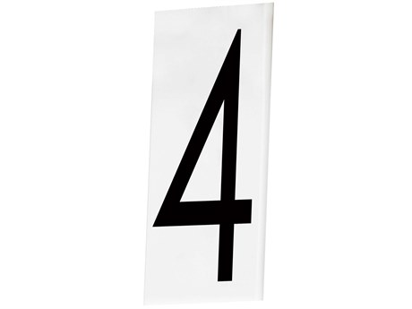 Maxim Lighting Address Singleton House Number-4 Wall Plate