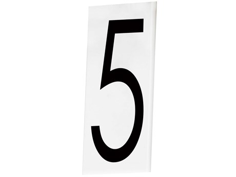 Maxim Lighting Address Singleton House Number-5 Wall Plate