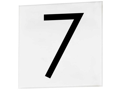 Maxim Lighting Address Sans Serif-7 Square Tile