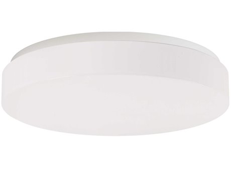 Maxim Lighting Mint 1-Light White Round Flush Mount