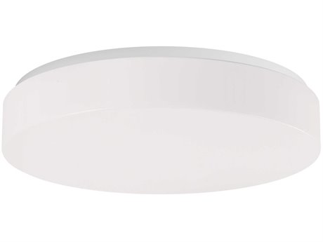 Maxim Lighting Mint 1-Light White Round Flush Mount