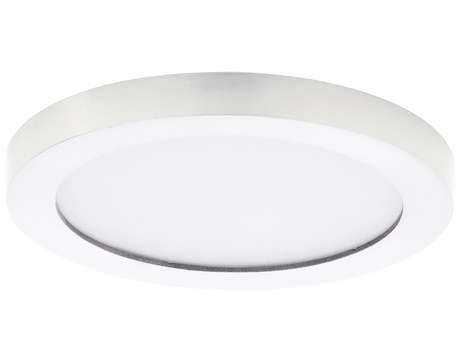 Maxim Lighting Chip 1-Light White Round Flush Mount