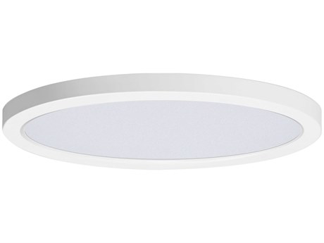 Maxim Lighting Chip 1-Light White Round Flush Mount